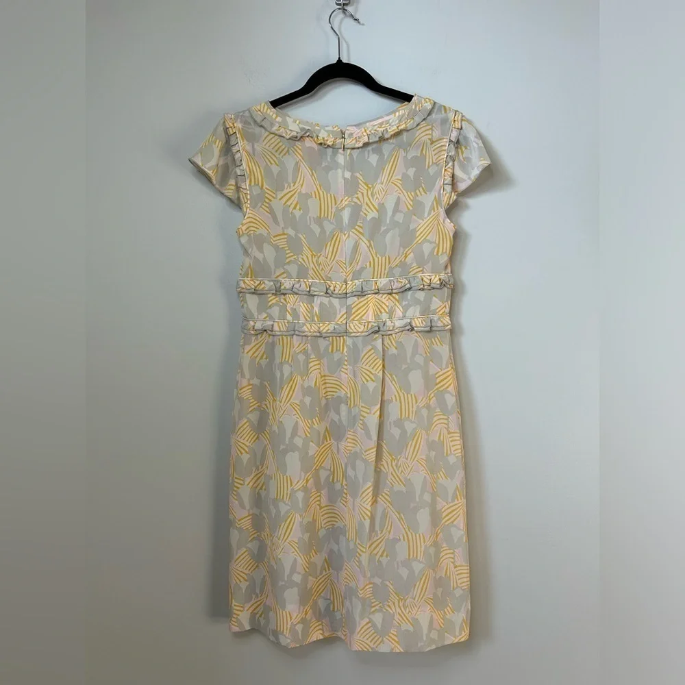 Tory Burch Bernice 100% Silk Midi Dress Size 6